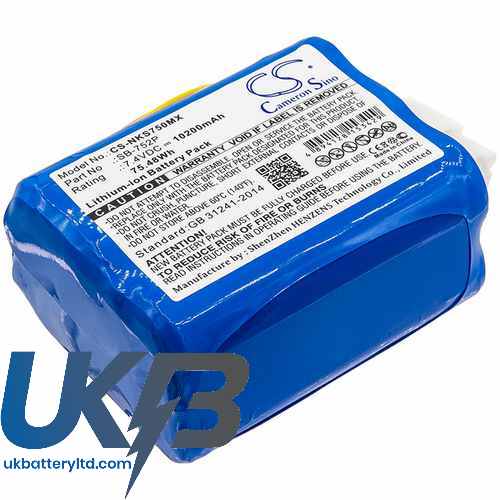 Nihon Kohden SVM-7501 Compatible Replacement Battery