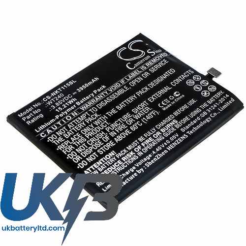 Nokia WT240 Compatible Replacement Battery