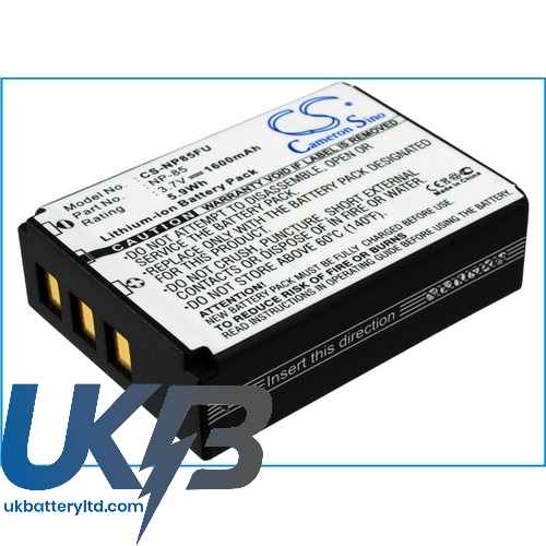 Fujifilm NP-85 Finepix F305 SL240 SL245 Compatible Replacement Battery