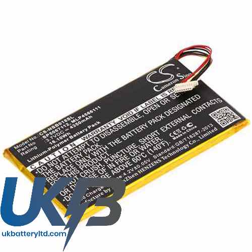 Fuhu MLP4566111 Compatible Replacement Battery
