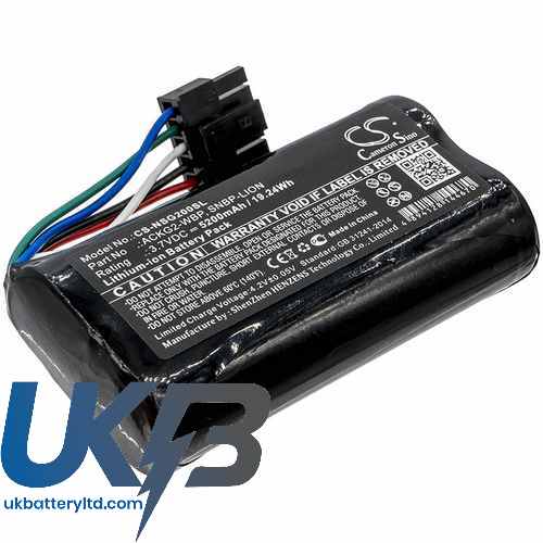 NetScout ACKG2-WBP Compatible Replacement Battery
