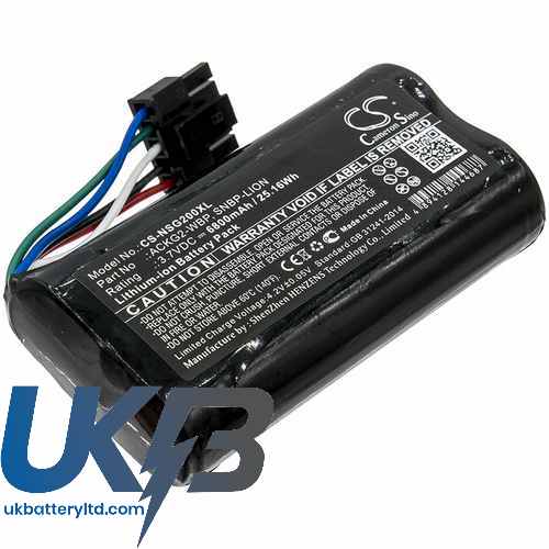 NetScout ACKG2-WBP Compatible Replacement Battery