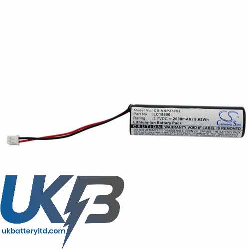 Replacement Battery For NVIDIA LC18650 P2570 Shield Replacement Battery For NVIDIA LC18650 P2570 Shield