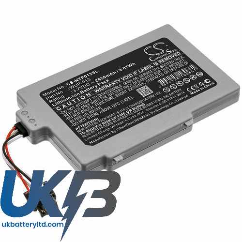 Nintendo Wii U Compatible Replacement Battery