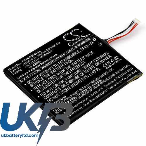 Nintendo HAC-S-JP/EU-C0 Compatible Replacement Battery