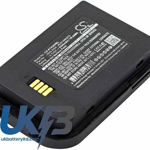 BLUEBIRD J62510N0272 Compatible Replacement Battery