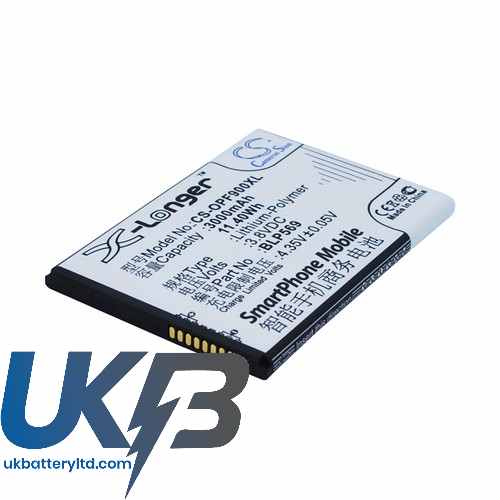 OPPO BLP569 BLP575 Find 7 Lite 7a Compatible Replacement Battery