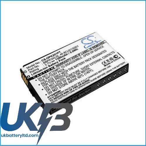 Optoma BBPK3ALIS Compatible Replacement Battery