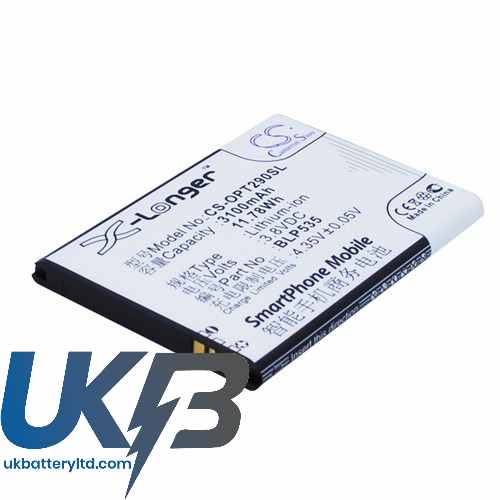 OPPO BLP535 Compatible Replacement Battery