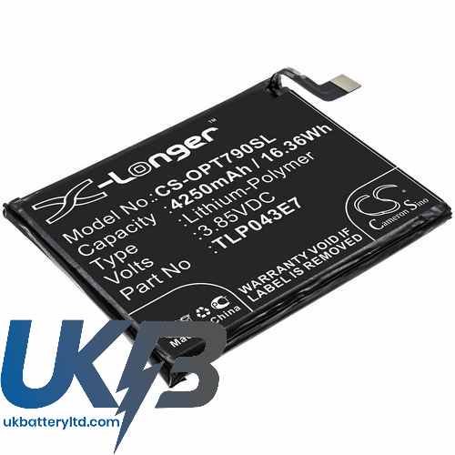 Alcatel T790H Compatible Replacement Battery