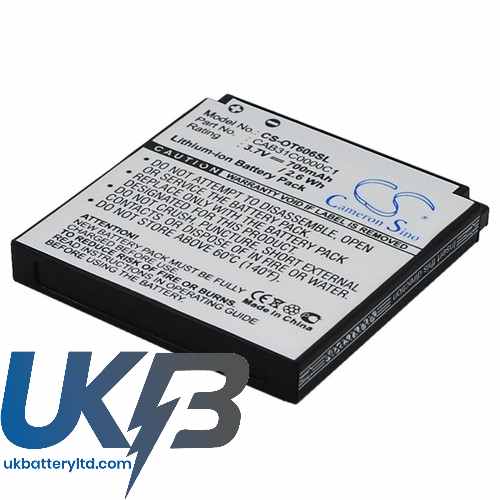 ALCATEL OT BY23 Compatible Replacement Battery