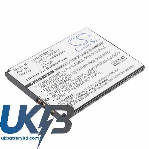 TCL CAB31Y0004C1 Compatible Replacement Battery