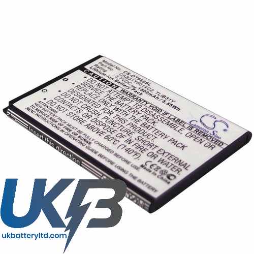 ALCATEL OT 960C Compatible Replacement Battery