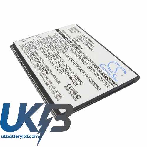 USCELLULAR TB 4T0058200 Compatible Replacement Battery