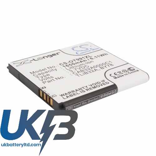 ALCATEL TLiB32A Compatible Replacement Battery