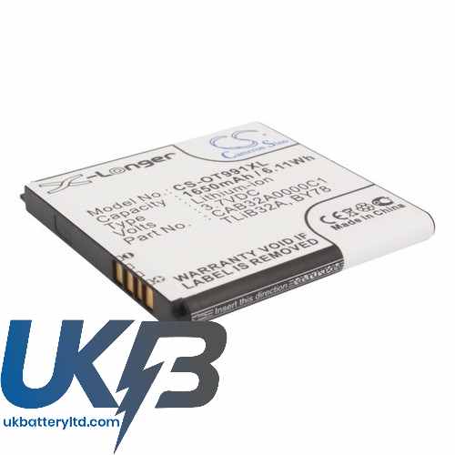 ALCATEL CAB32A0000C1 Compatible Replacement Battery