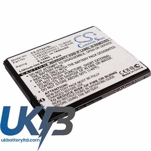BASE Lutea3 Compatible Replacement Battery