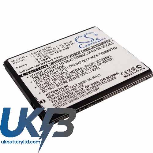 TCL CAB32E0002C1 Compatible Replacement Battery