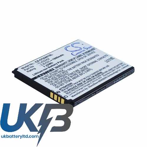 ALCATEL TLi022A2 Compatible Replacement Battery