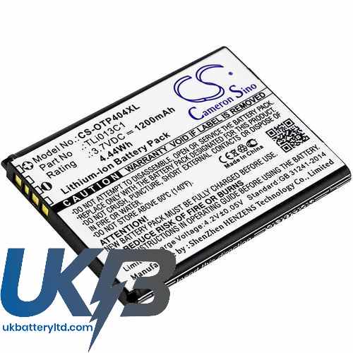 Alcatel OT-4044T Compatible Replacement Battery