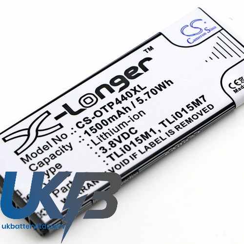 ALCATEL TLi015M7 Compatible Replacement Battery