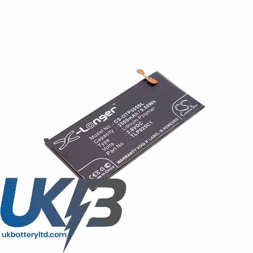 ALCATEL TLP025C1 Compatible Replacement Battery