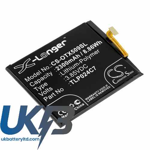 Alcatel 1X Dual SIM Compatible Replacement Battery