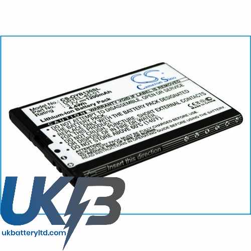 myPhone BS-02 Halo 2 Halo2 Compatible Replacement Battery
