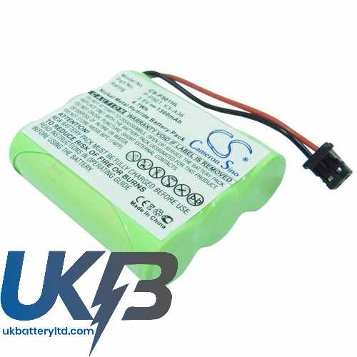 Uniden BT-800 BT-905 24-148 AE255 BBTY0300001 Compatible Replacement Battery