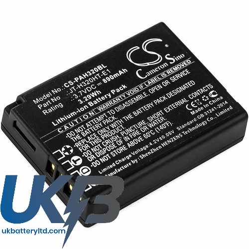 Panasonic JT-H320HT Compatible Replacement Battery