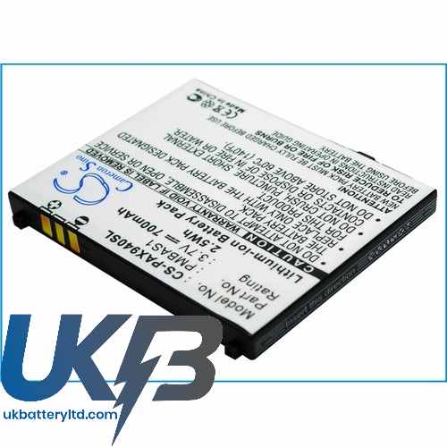 PANASONIC PMBAS1 Compatible Replacement Battery