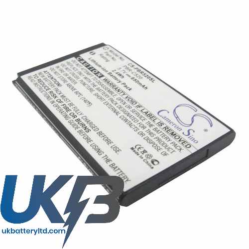 AUDIOVOX BTR7B Compatible Replacement Battery