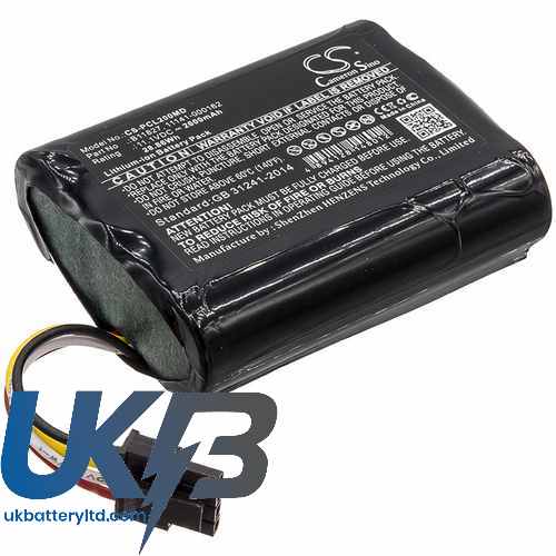 Physio-Control LifePak 20 Code Management Mod Compatible Replacement Battery
