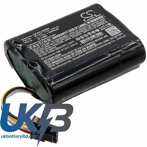 Physio-Control 11141-000162 Compatible Replacement Battery