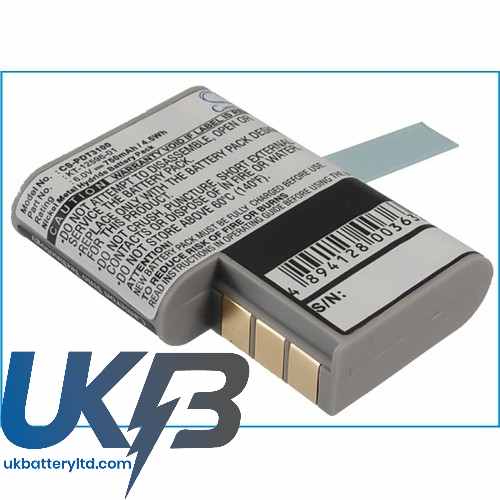 Symbol 21-36897-02 50-14000-020 50-14000-051 PDT 3100 3110 3120 Compatible Replacement Battery