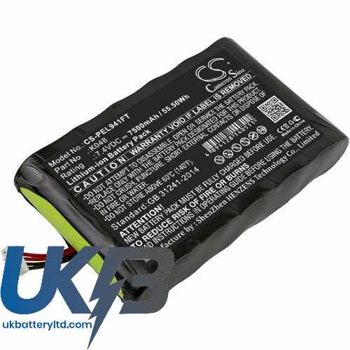 Peli 9419L Compatible Replacement Battery