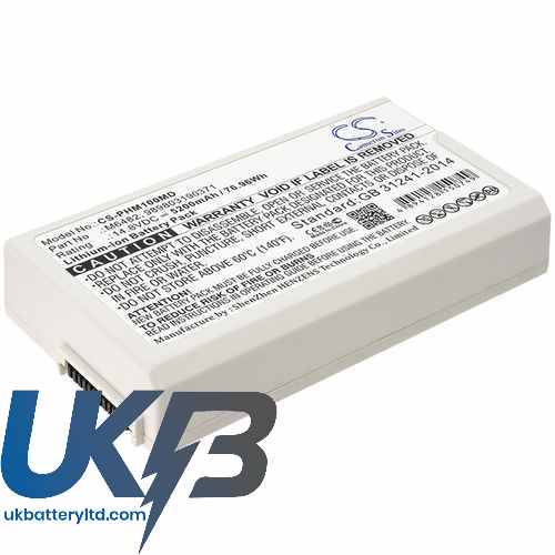 Philips 9898031903 Compatible Replacement Battery