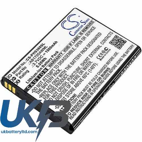 Philips CTS388 Compatible Replacement Battery