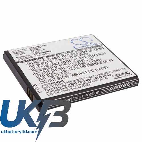 PHILIPS D833 Compatible Replacement Battery