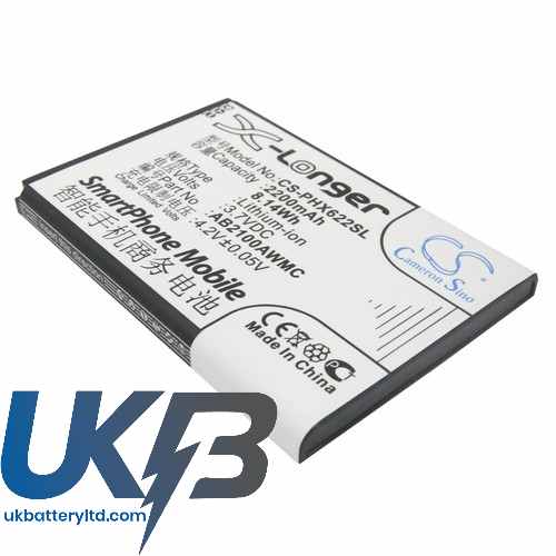 PHILIPS Xenium W820 Compatible Replacement Battery