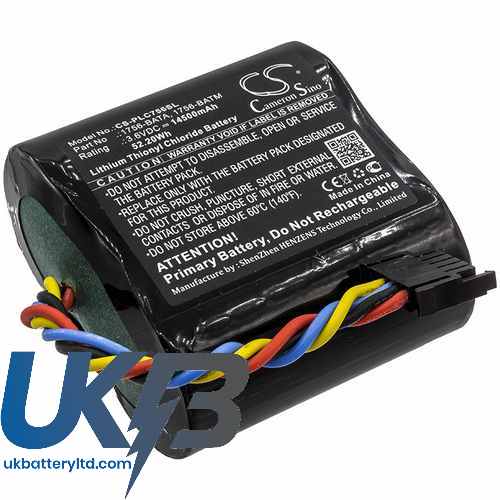 ALLEN BRADLEY 1756-L60M03SE Compatible Replacement Battery