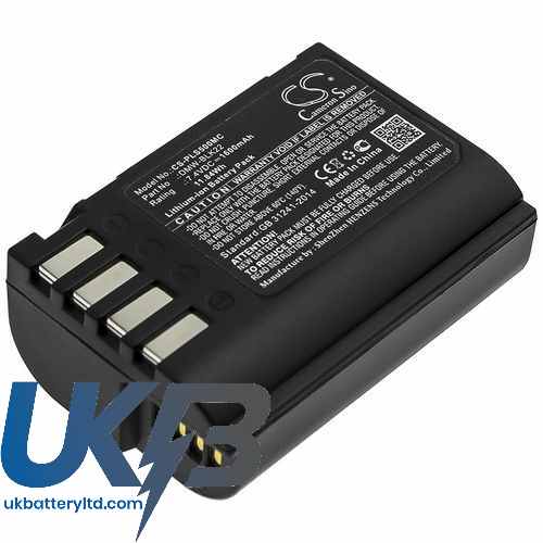 Panasonic Lumix DC-S5K Compatible Replacement Battery