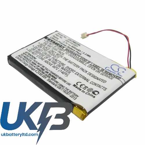 Palm GA1Y41551 Tungsten E2 Compatible Replacement Battery