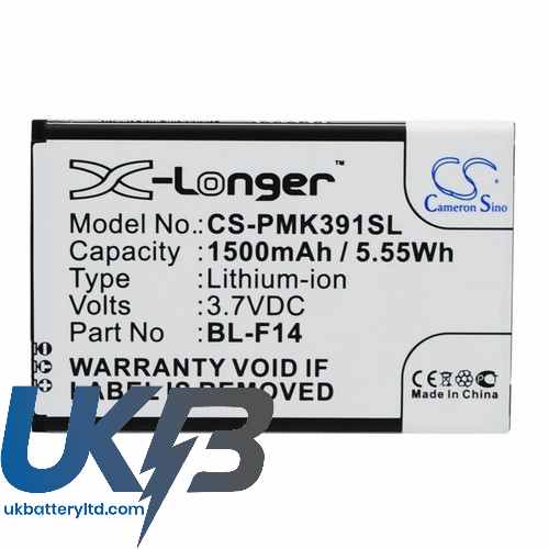 PHICOMM K390W Compatible Replacement Battery