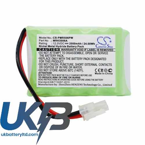 Robomow MRK5006A Perimeter MRK5002 Switch Compatible Replacement Battery