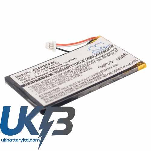 SONY A98839601294 Compatible Replacement Battery