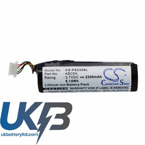 Philips ABC6A PMC7230 PMC7230/17 Compatible Replacement Battery
