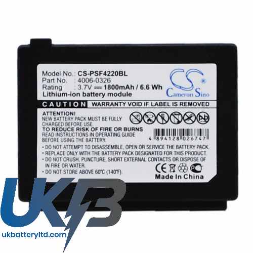 PSC 4006-0326 Falcon 4220 Compatible Replacement Battery