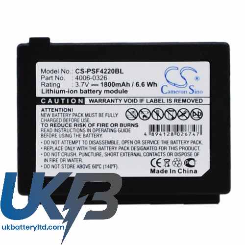 PSC 4006 0326 Compatible Replacement Battery