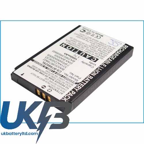 CREATIVE JukbeoxZenNX Compatible Replacement Battery